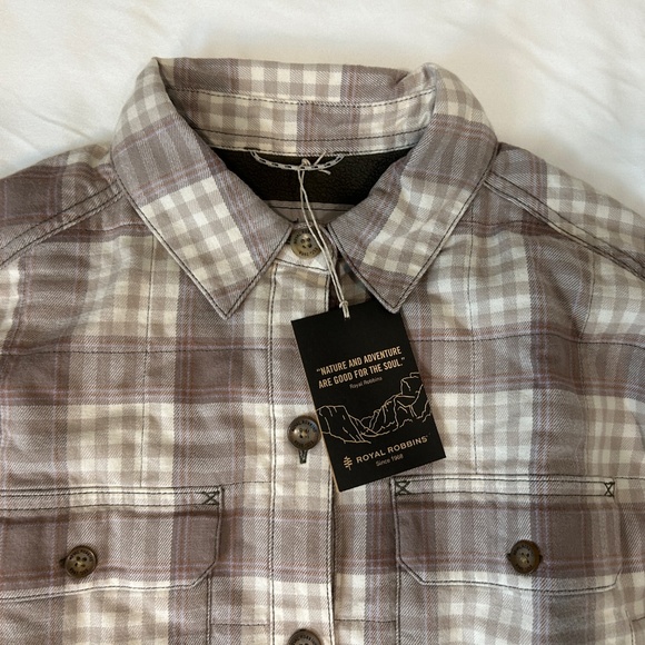 Royal Robbins Women’s Vista Flannel Shacket - Picture 6 of 10